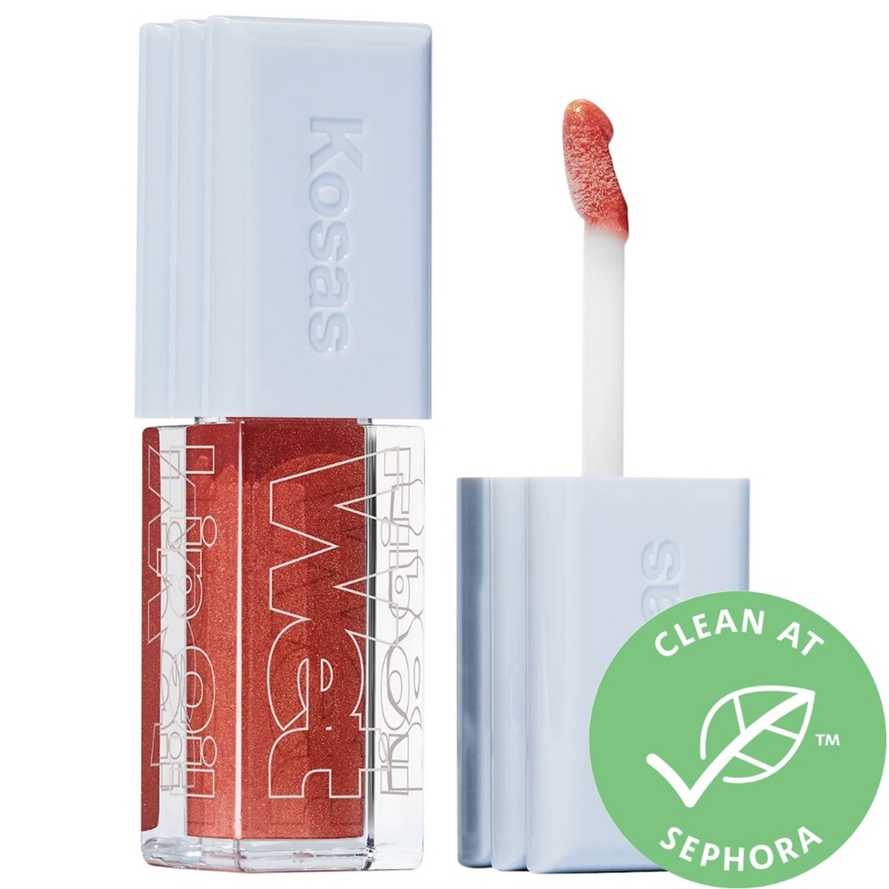 2/$40 💛 FULL SIZE Kosas Wet Lip Oil, Shade “Dip”
